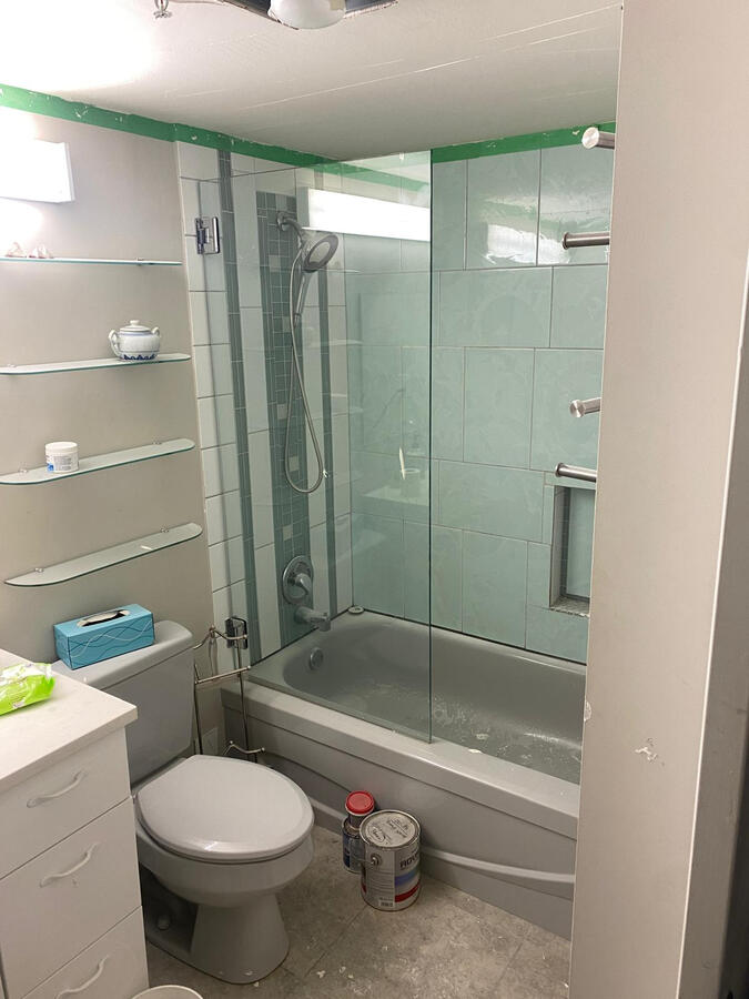 Bathroom Before